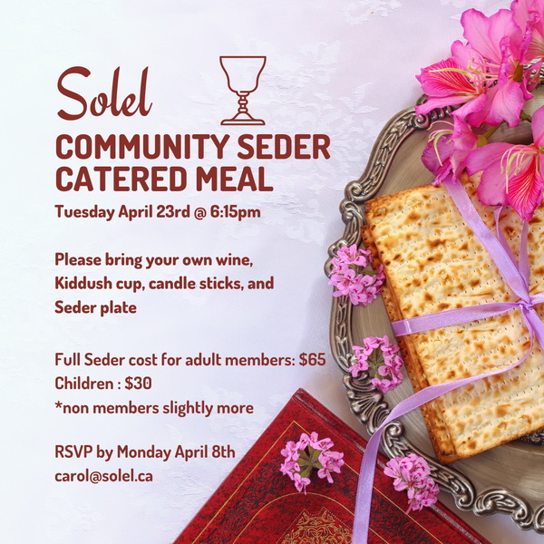 Community Second Seder